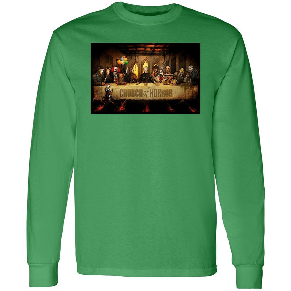 Long Sleeve T-Shirt - KKN2JXLU - Irish Green - 10