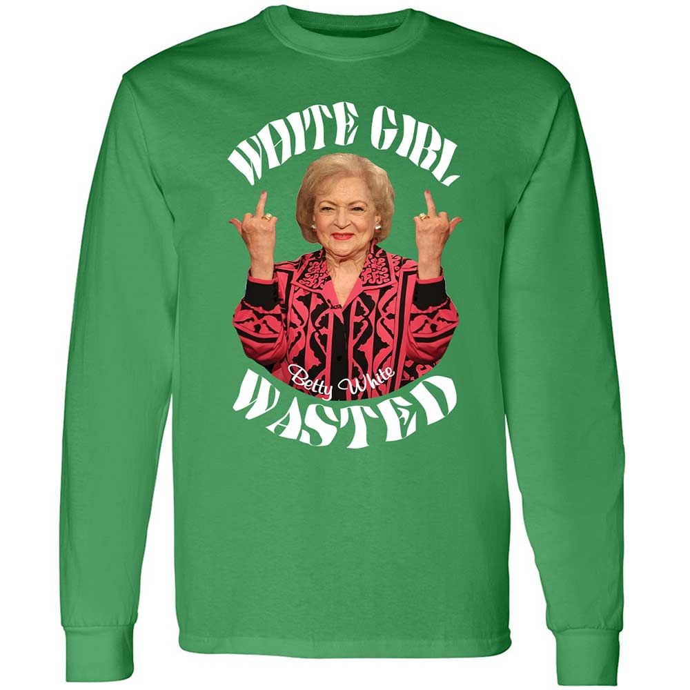 Long Sleeve T-Shirt - GLRTY32G - Irish Green - 10