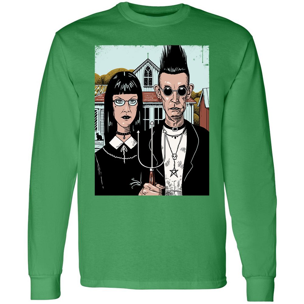 Long Sleeve T-Shirt - GNYW8URH - Irish Green - 10