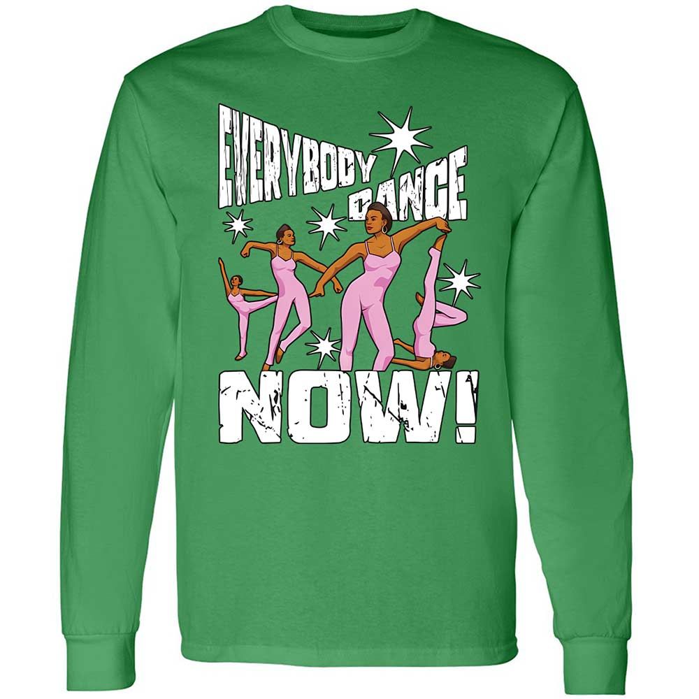 Long Sleeve T-Shirt - BKH5UZSN - Irish Green - 10