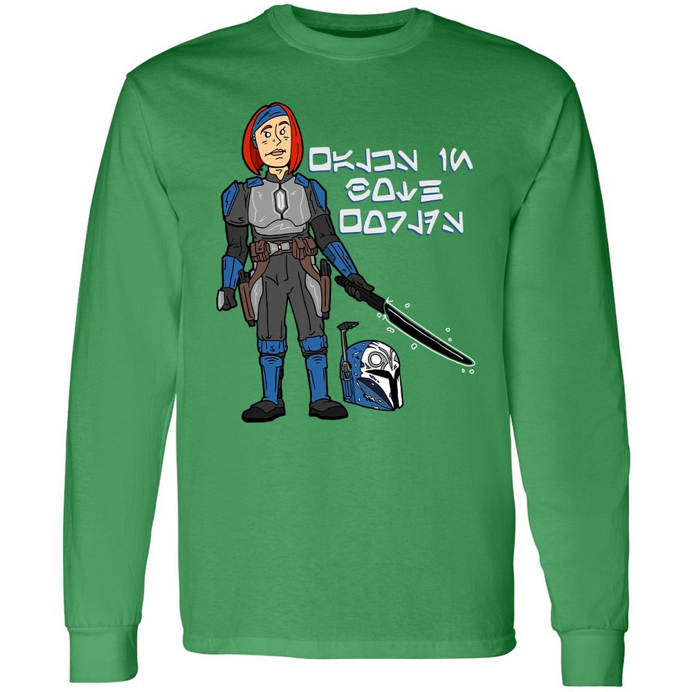 Long Sleeve T-Shirt - U84DLLX3 - Irish Green - 10
