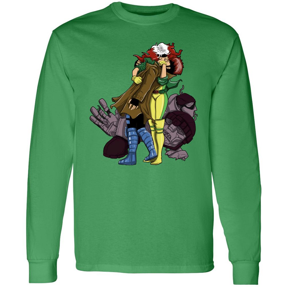 Long Sleeve T-Shirt - 9S96WZNQ - Irish Green - 10