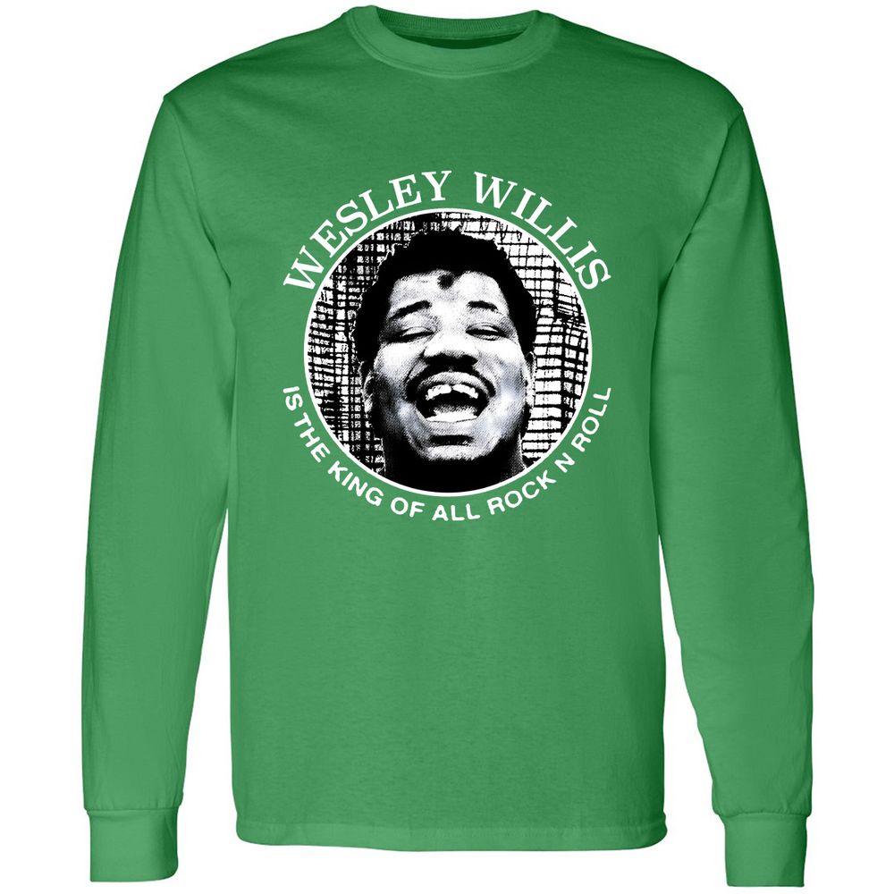 Wesley Willis is the king - Irish Green - 10