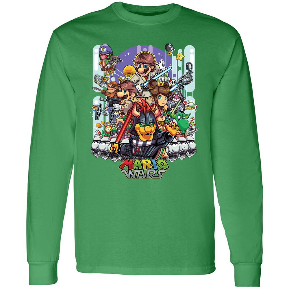 Long Sleeve T-Shirt - LMPEUBS2 - Irish Green - 10