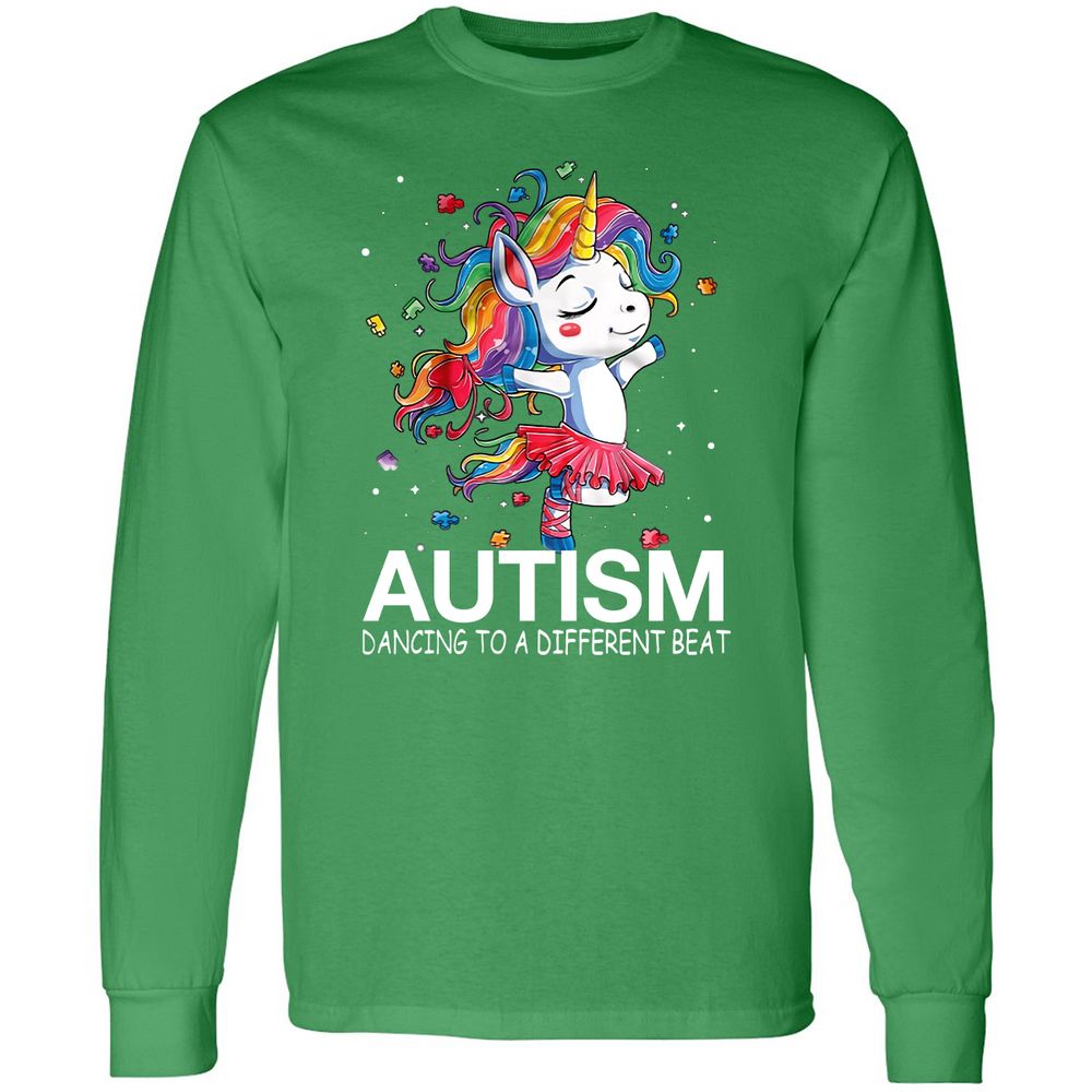 Long Sleeve T-Shirt - 2C5VN3EC - Irish Green - 10