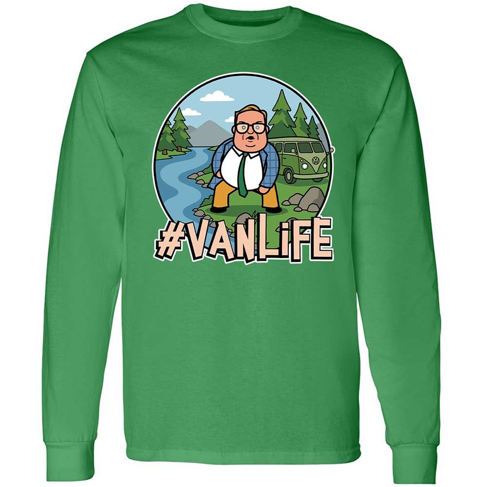 Vanlife living in a van down by the river - Irish Green - 10