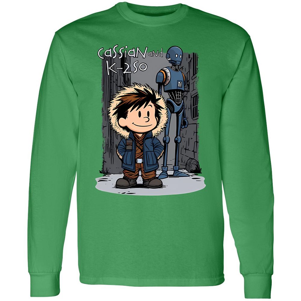 Long Sleeve T-Shirt - ZD2MUR12 - Irish Green - 10