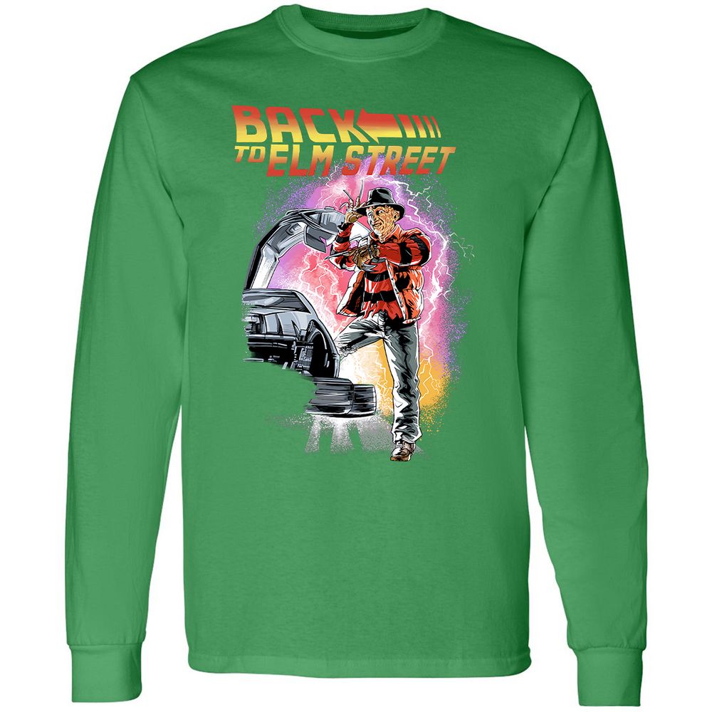 Long Sleeve T-Shirt - T7QL9NPA - Irish Green - 10