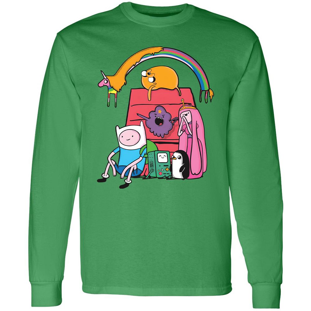 Long Sleeve T-Shirt - JS57J3HF - Irish Green - 10