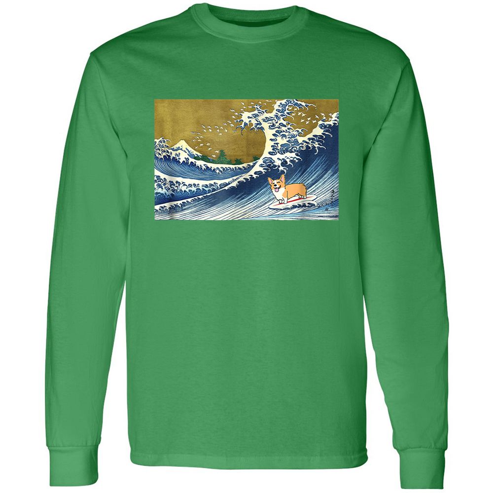 Long Sleeve T-Shirt - EF7EDWAR - Irish Green - 10