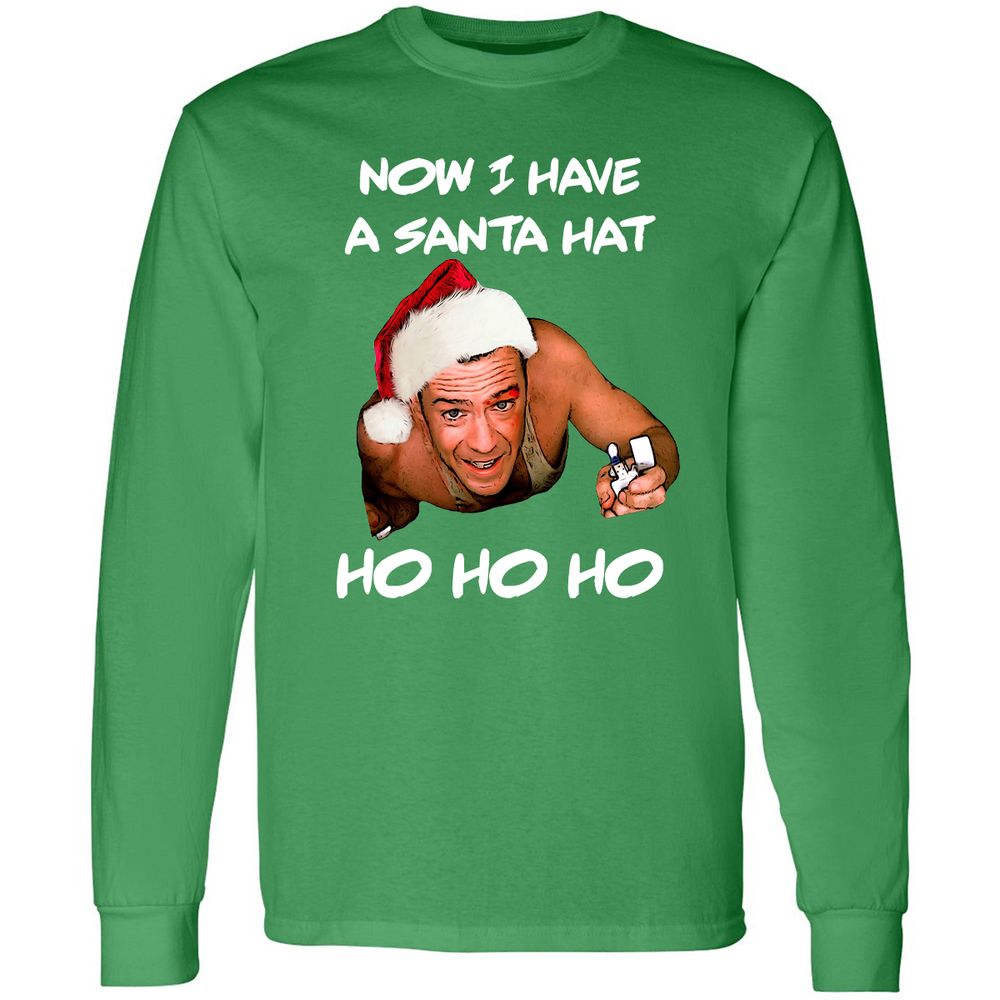 Long Sleeve T-Shirt - P714N3HN - Irish Green - 10