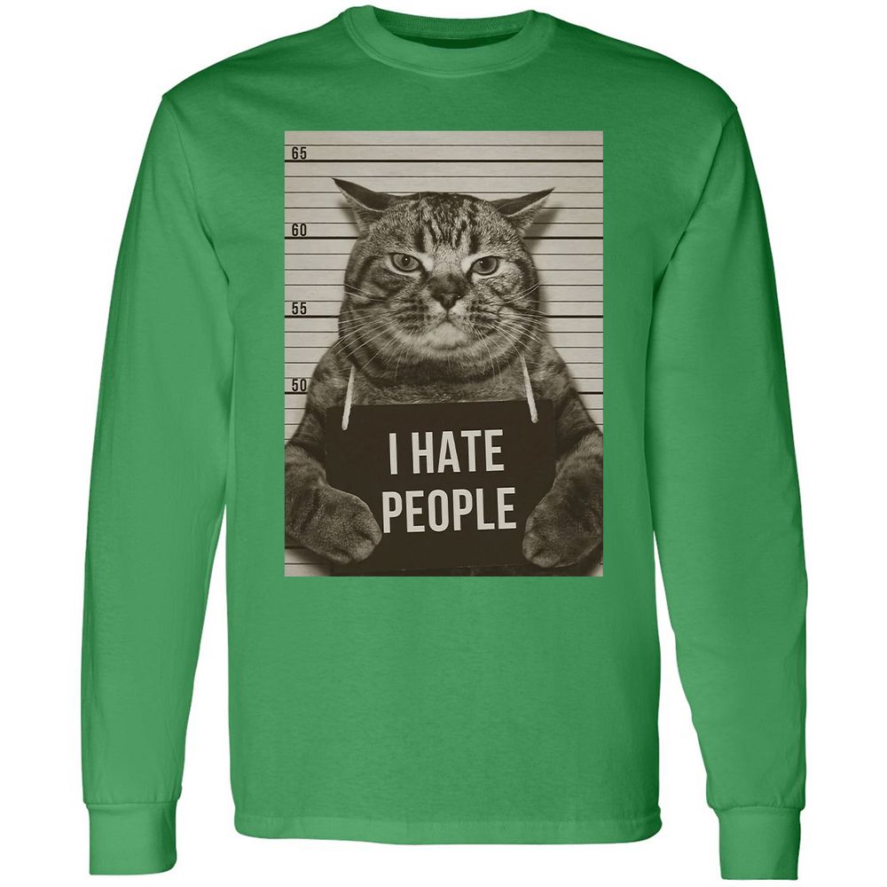 Long Sleeve T-Shirt - Q4W4UPQ8 - Irish Green - 10