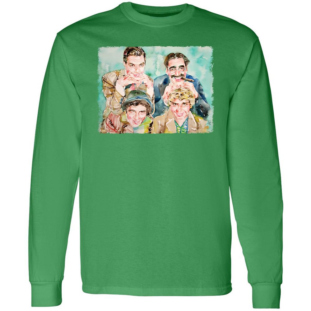 Long Sleeve T-Shirt - 7ZBRRSJX - Irish Green - 10