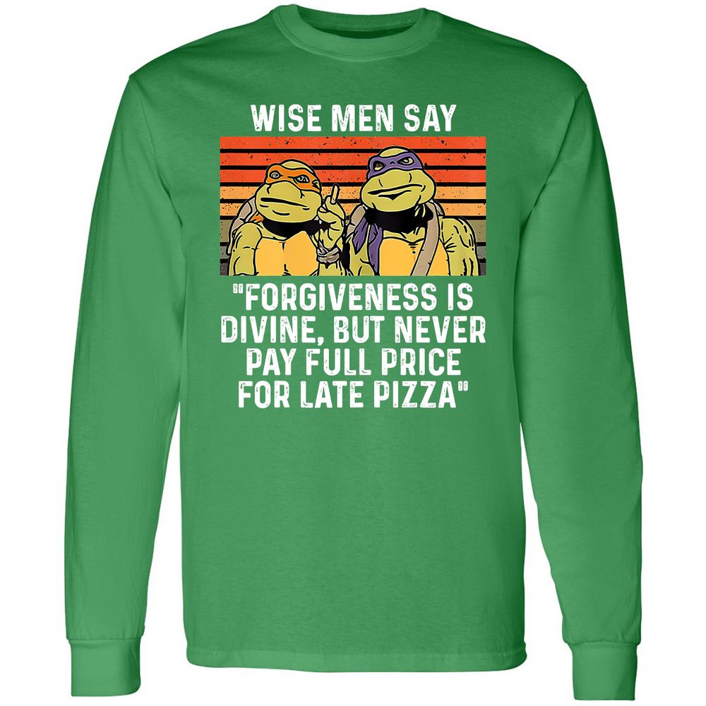 Long Sleeve T-Shirt - U4CDC7P9 - Irish Green - 10