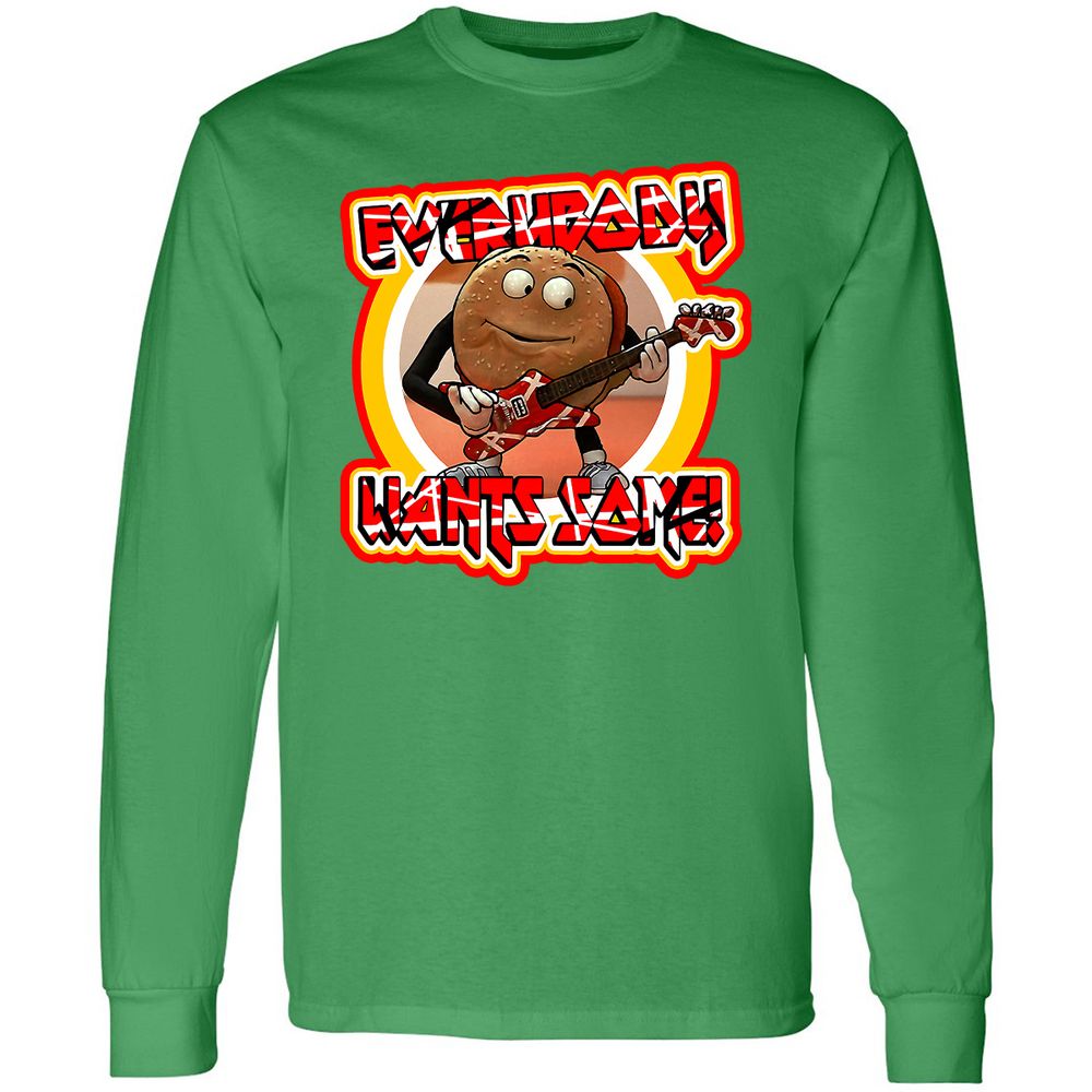 Long Sleeve T-Shirt - 6J3ZRZLM - Irish Green - 10