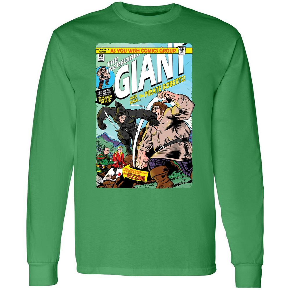 Long Sleeve T-Shirt - QE1HS8VP - Irish Green - 10