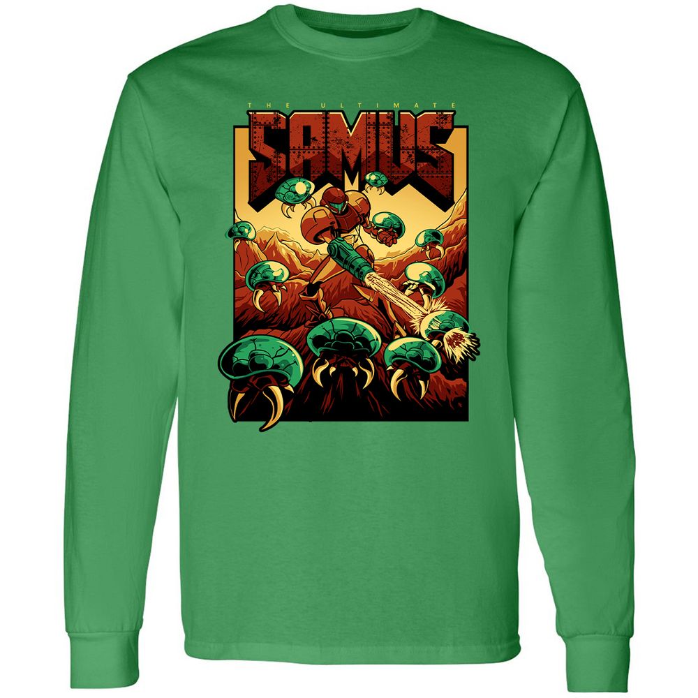 Long Sleeve T-Shirt - 9UVMT8LF - Irish Green - 10