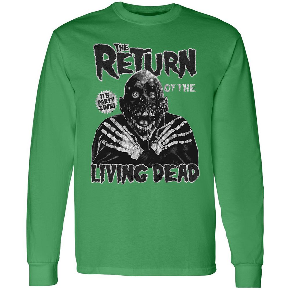 Long Sleeve T-Shirt - X6PAWT5K - Irish Green - 10