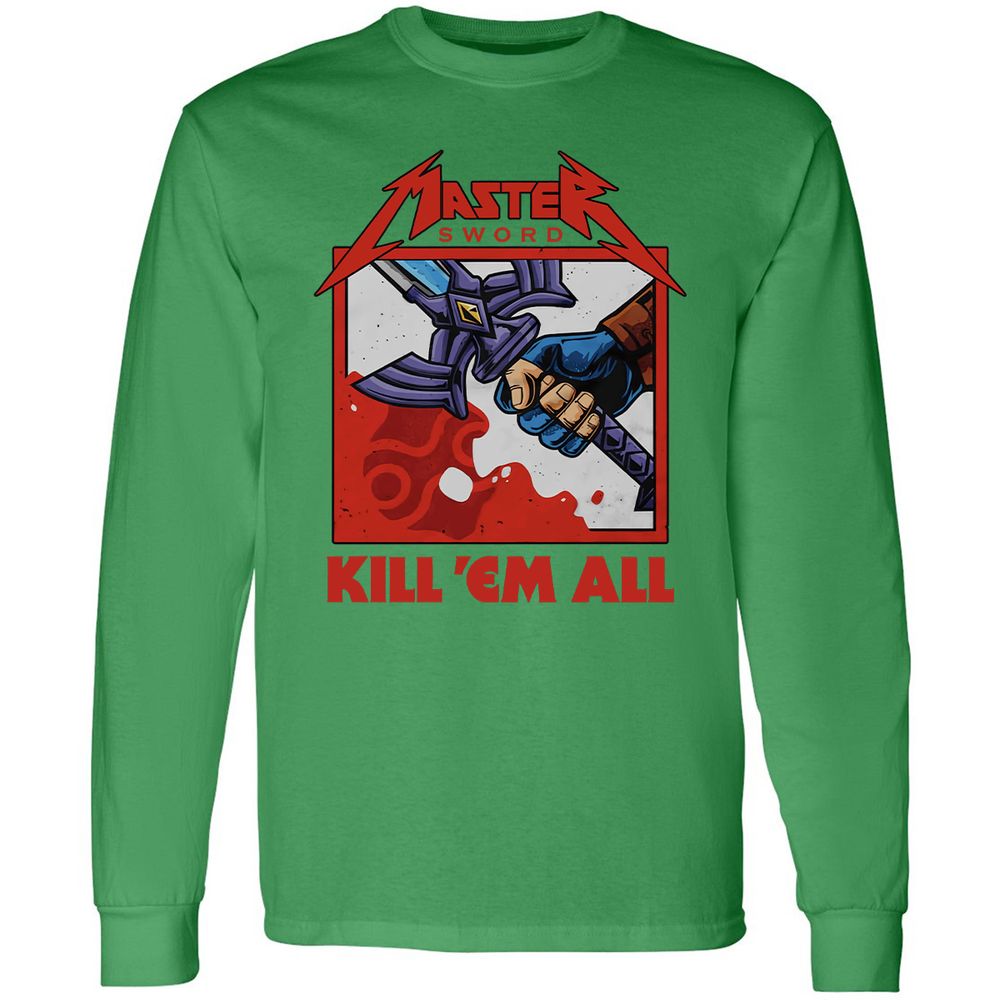 Long Sleeve T-Shirt - ABVFSN4Y - Irish Green - 10