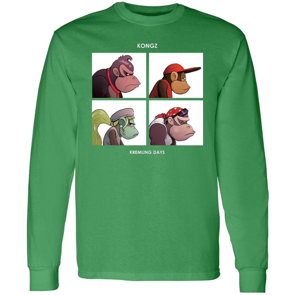 Long Sleeve T-Shirt - C4SC64L4 - Irish Green - 10