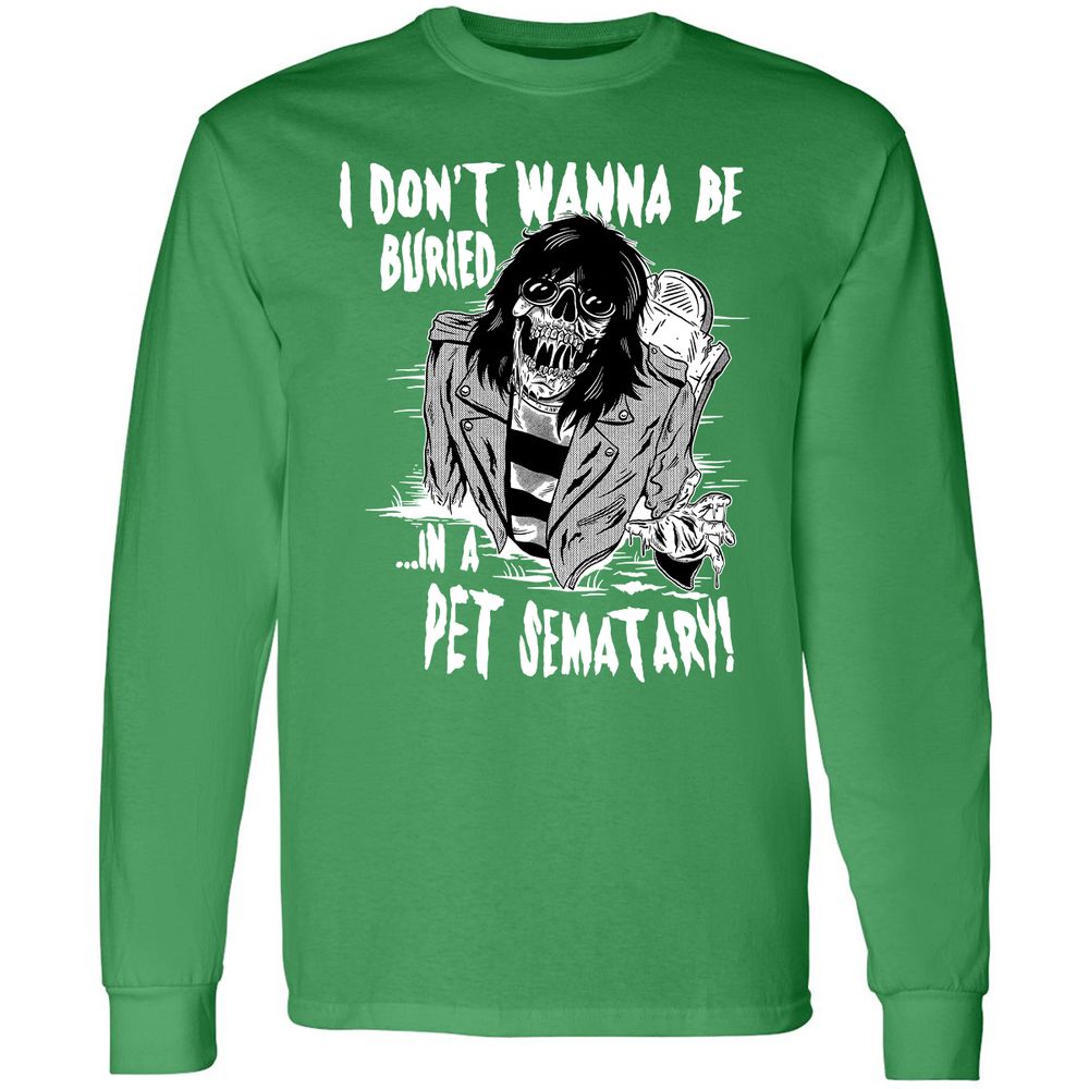 Long Sleeve T-Shirt - XJ6X8D3Z - Irish Green - 10