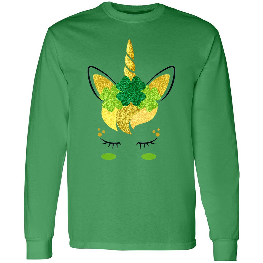 Long Sleeve T-Shirt - 8SQAH8N4 - Irish Green - 10