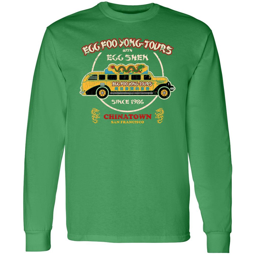 Long Sleeve T-Shirt - 5U4YXGCB - Irish Green - 10