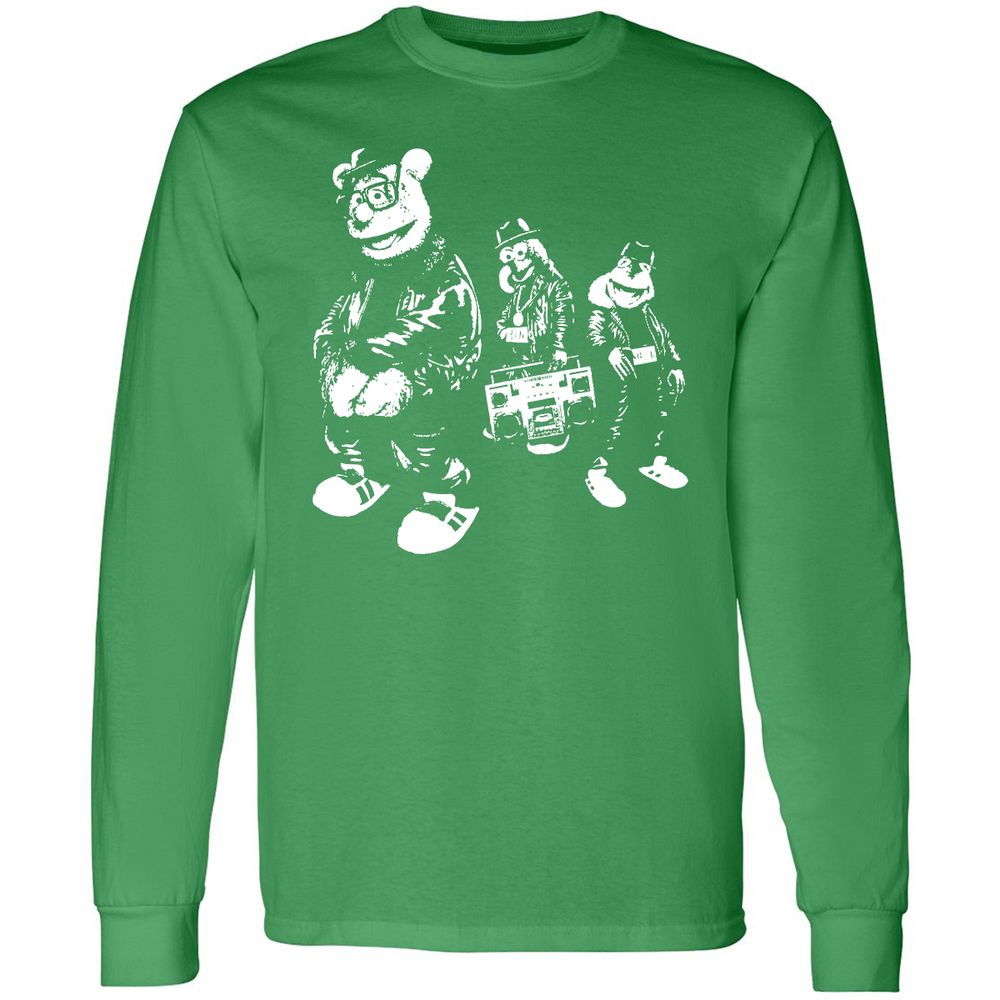 Long Sleeve T-Shirt - WFJQ81JY - Irish Green - 10