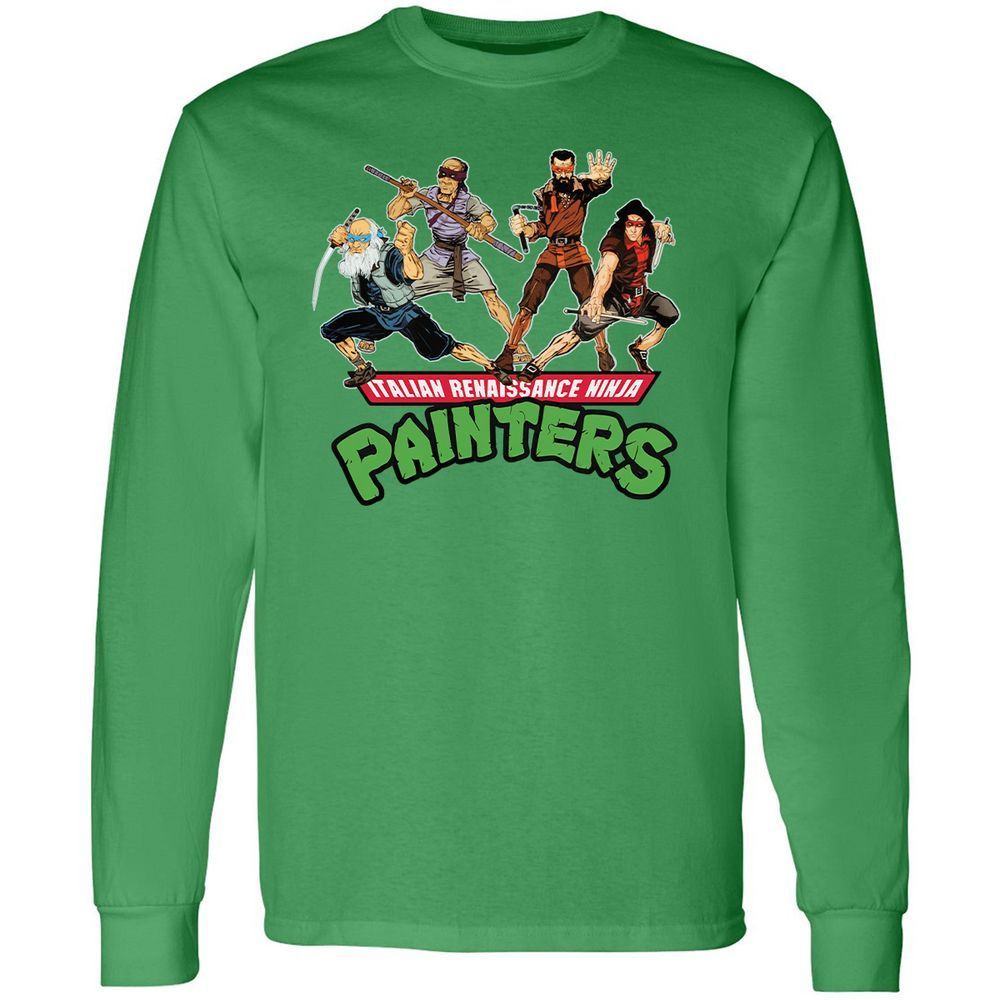 Long Sleeve T-Shirt - XJJTVRXH - Irish Green - 10