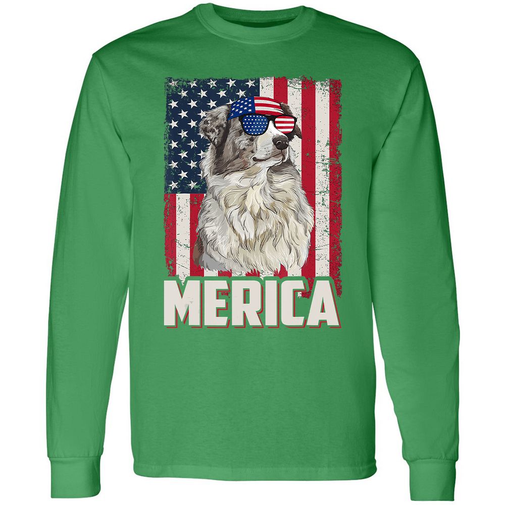 Long Sleeve T-Shirt - 24QAPXBF - Irish Green - 10