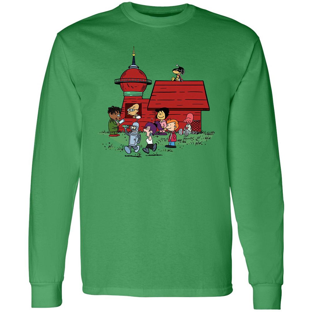 Long Sleeve T-Shirt - DMWMFJ19 - Irish Green - 10