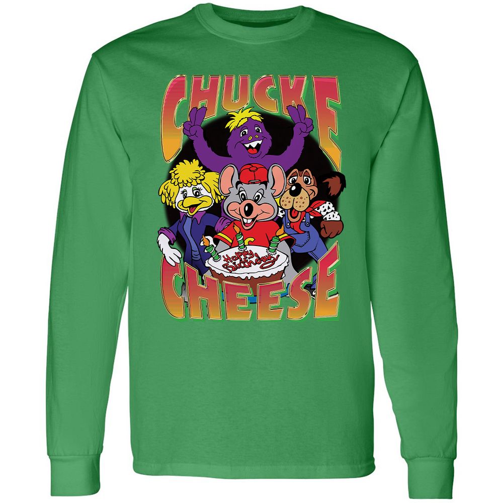 Long Sleeve T-Shirt - 35VHX47E - Irish Green - 10