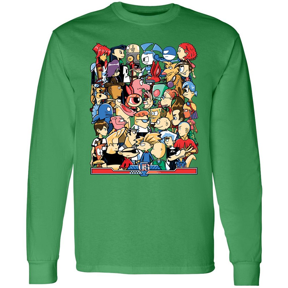 Long Sleeve T-Shirt - 6WDC14VG - Irish Green - 10