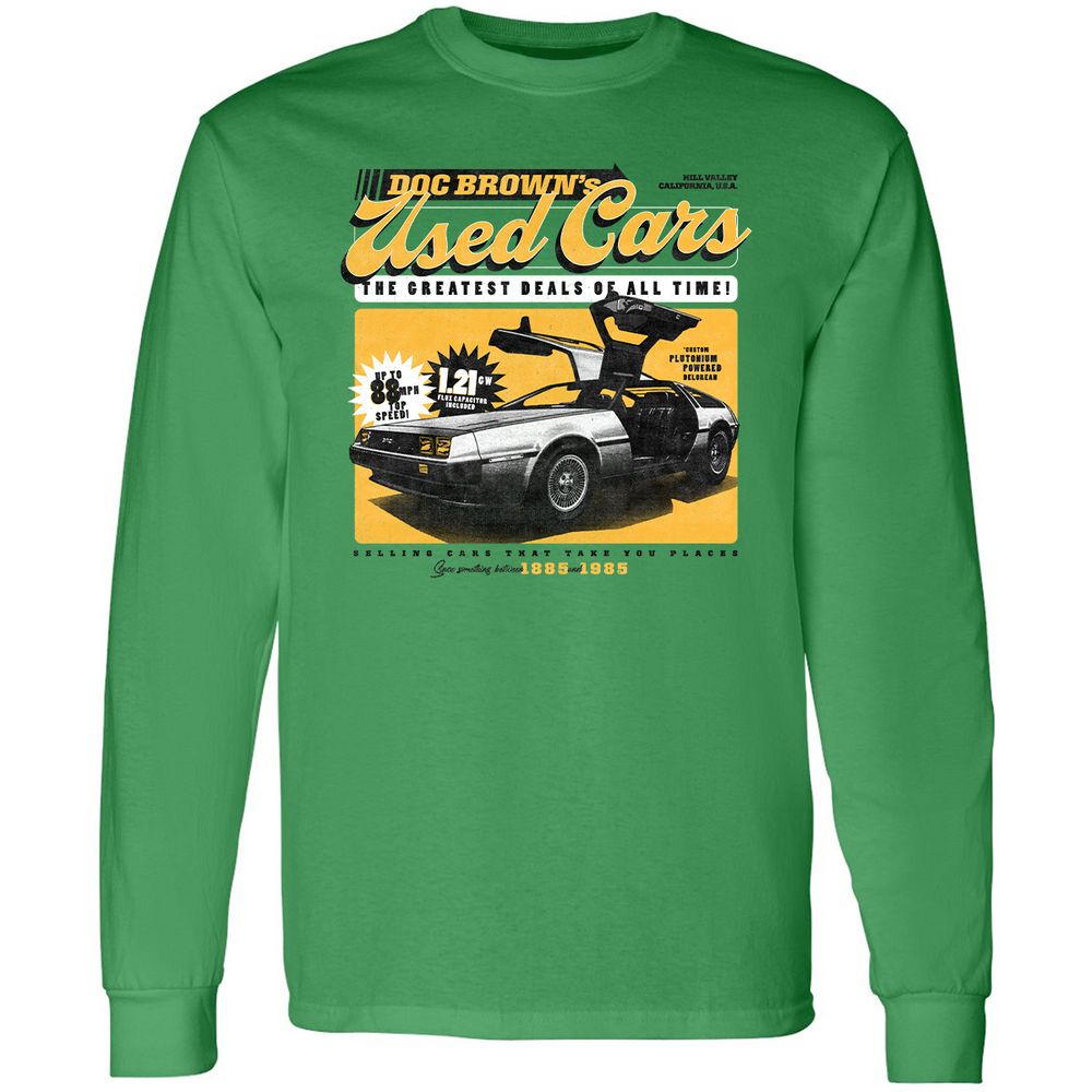 Long Sleeve T-Shirt - H2J8WR64 - Irish Green - 10