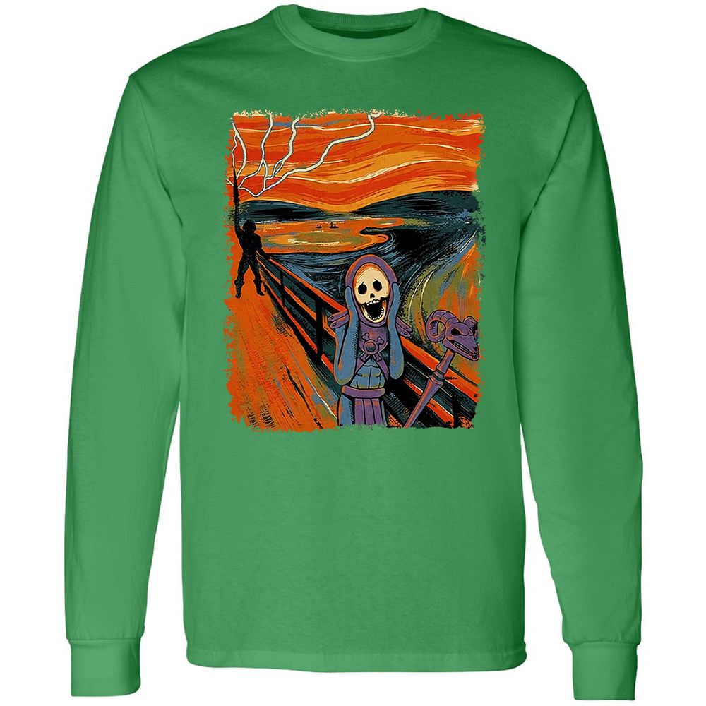 Long Sleeve T-Shirt - QTWS9E9F - Irish Green - 10
