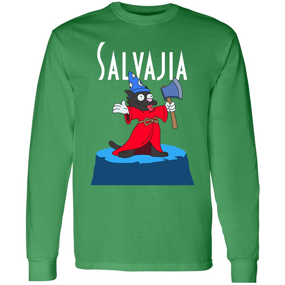Long Sleeve T-Shirt - HQCFGY7C - Irish Green - 10