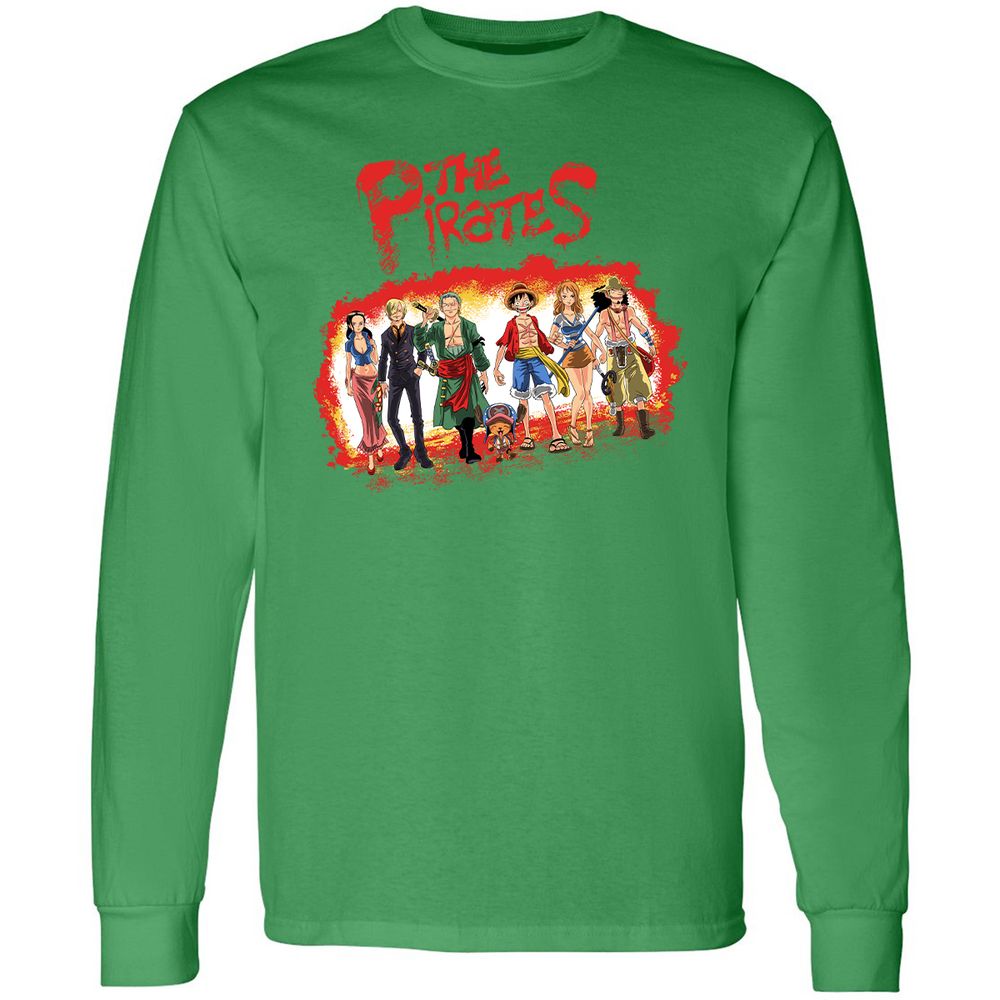 Long Sleeve T-Shirt - 4Q92CQ3G - Irish Green - 10