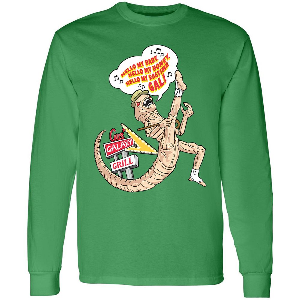 Long Sleeve T-Shirt - Y3STH7VD - Irish Green - 10
