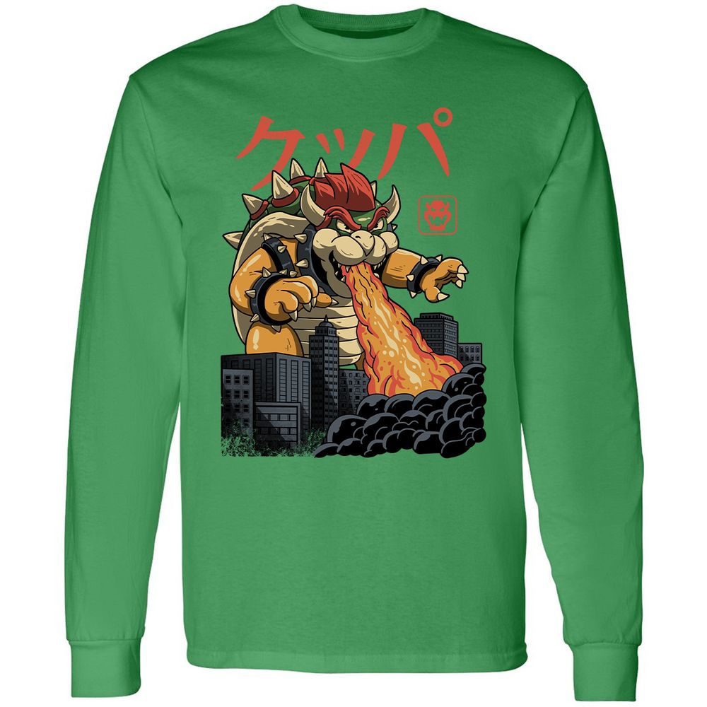 Long Sleeve T-Shirt - 99H2RZV3 - Irish Green - 10