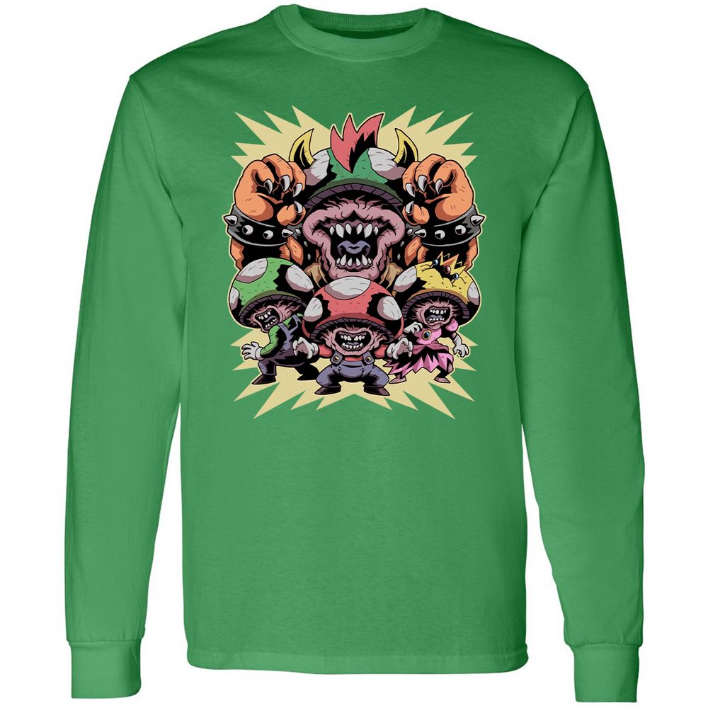 Long Sleeve T-Shirt - J85B1NUY - Irish Green - 10