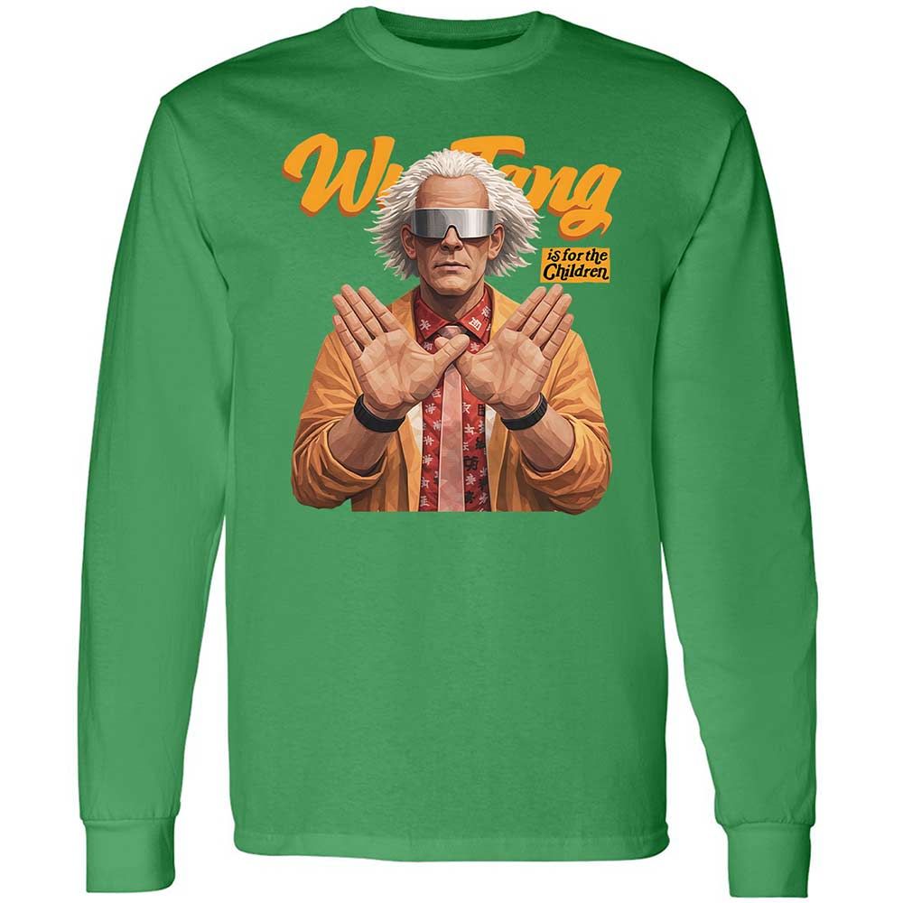 Long Sleeve T-Shirt - Black - Irish Green - 10