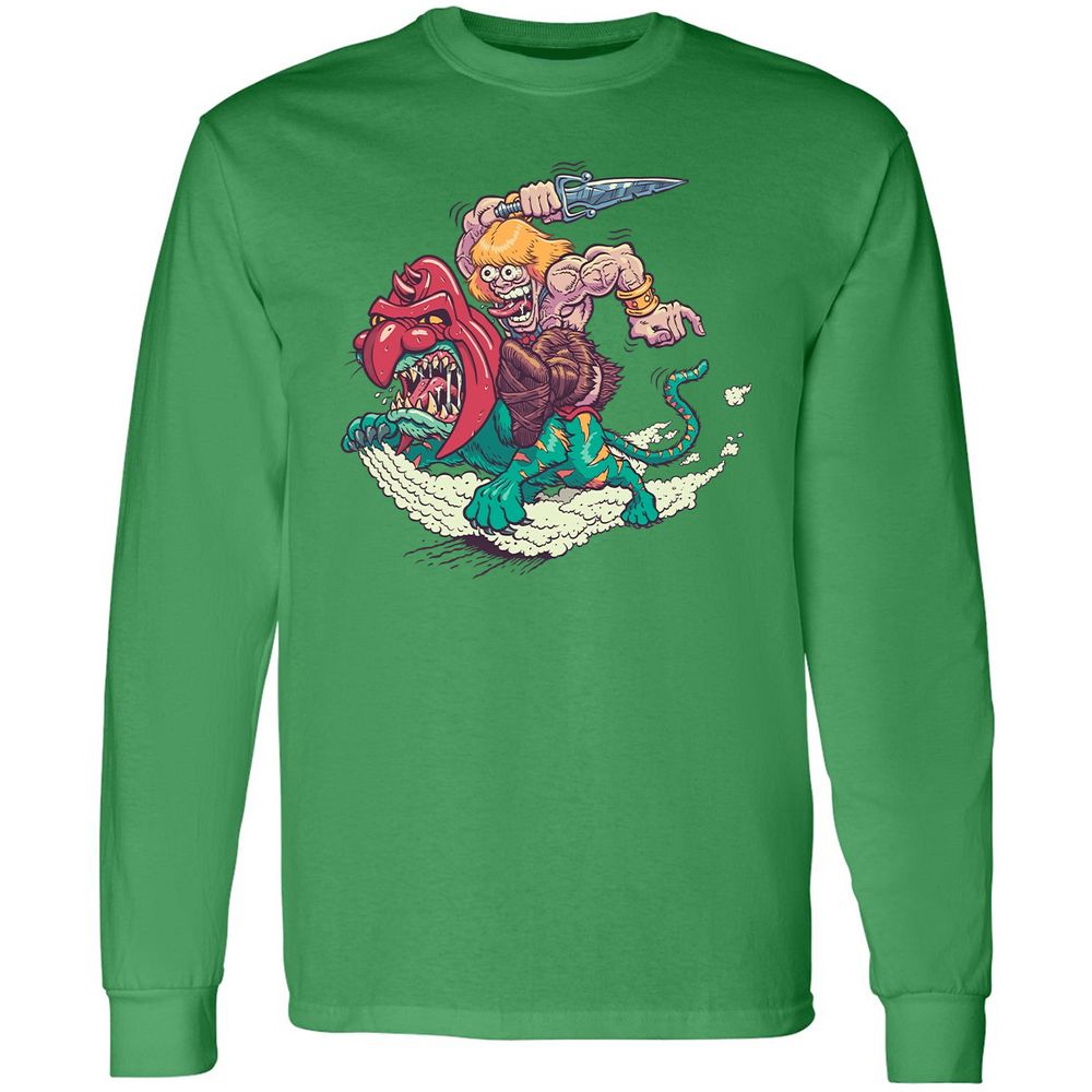 Long Sleeve T-Shirt - YTJ3F57W - Irish Green - 10