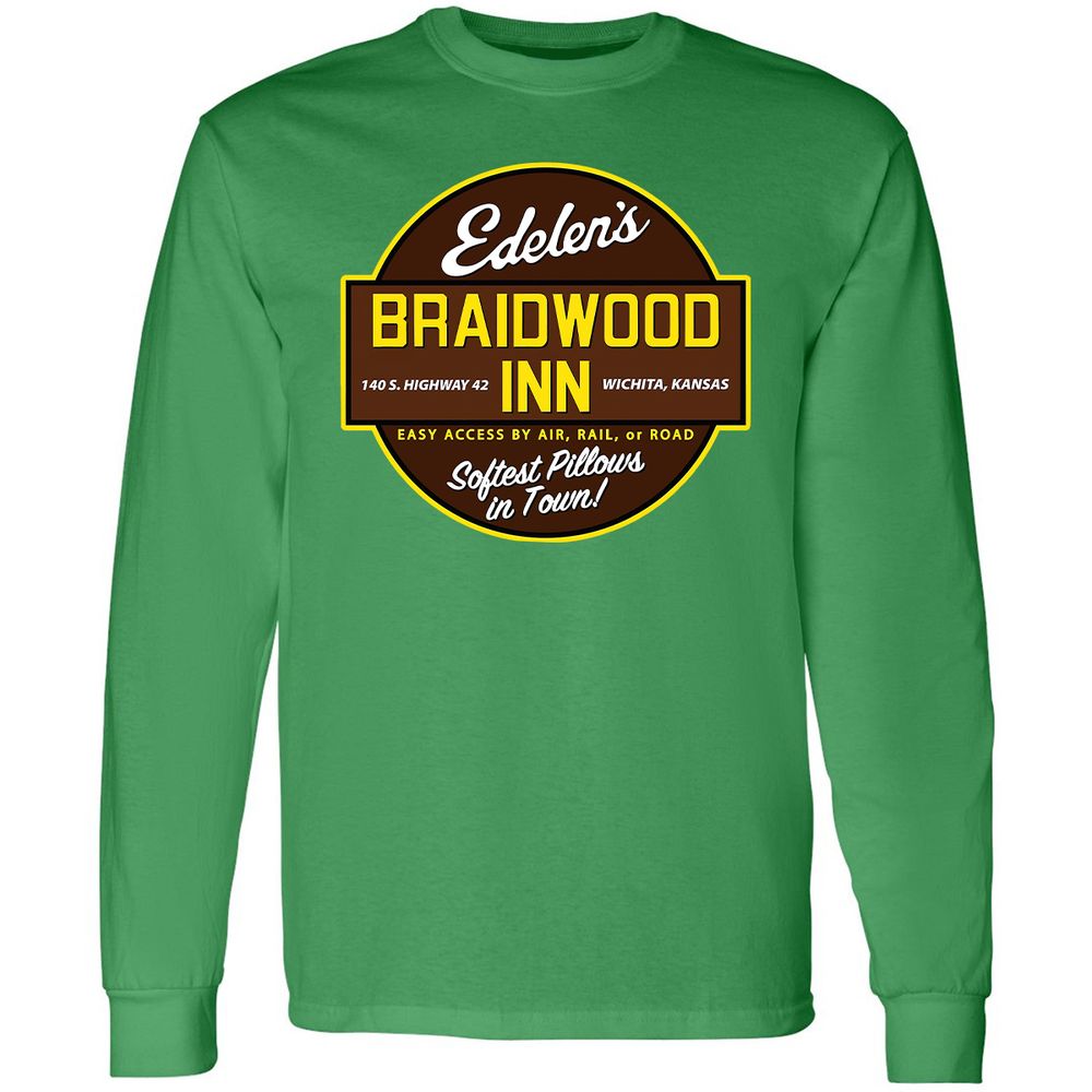 Long Sleeve T-Shirt - DZQXCUZV - Irish Green - 10