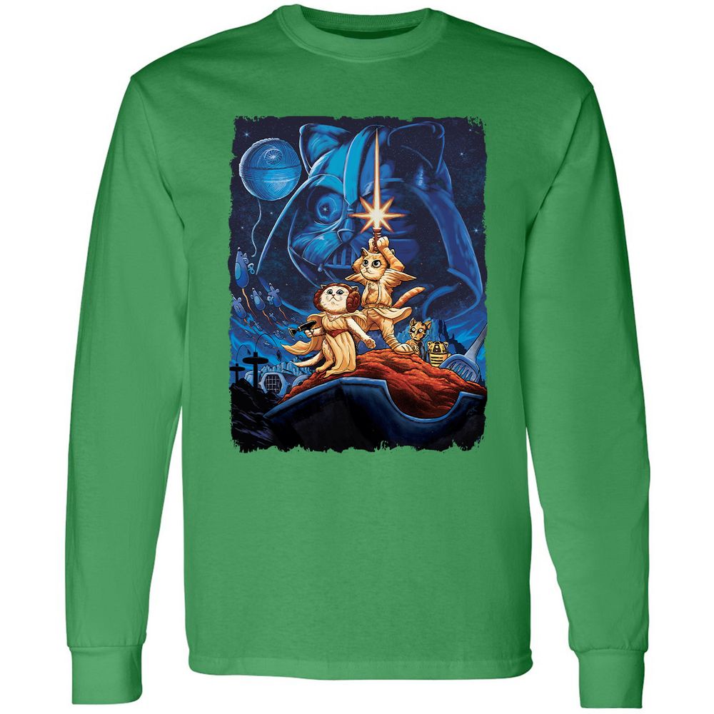 Long Sleeve T-Shirt - BX7Y6H8Y - Irish Green - 10