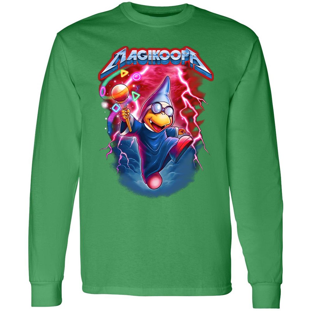 Long Sleeve T-Shirt - 3DVKE71C - Irish Green - 10