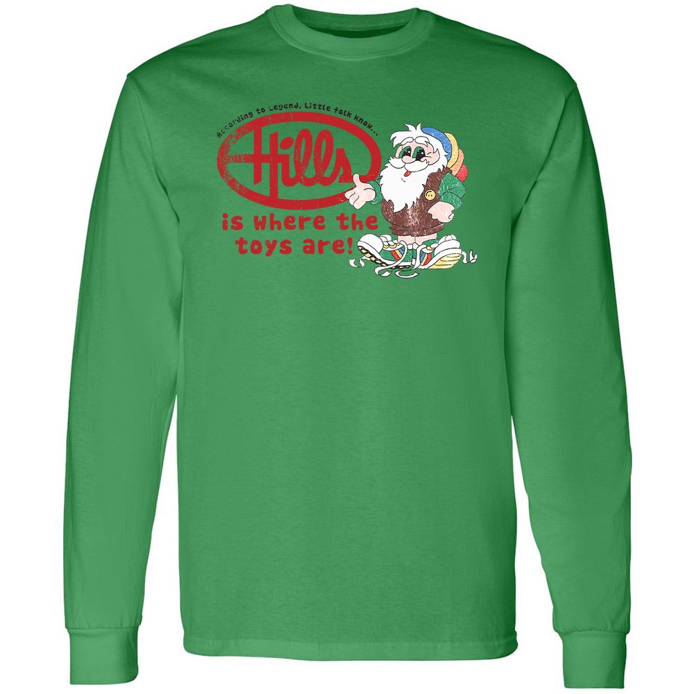 Long Sleeve T-Shirt - QBZM8DAE - Irish Green - 10