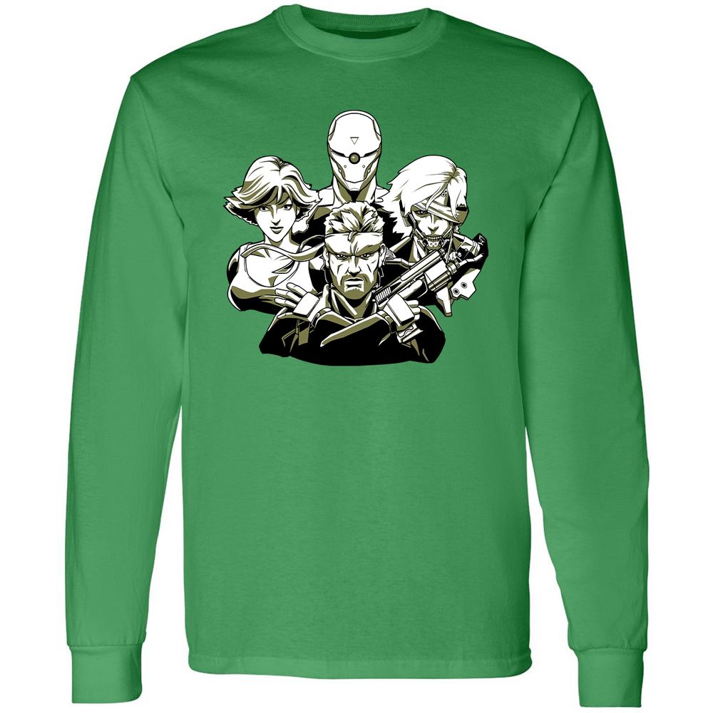 Long Sleeve T-Shirt - GJ8EC445 - Irish Green - 10