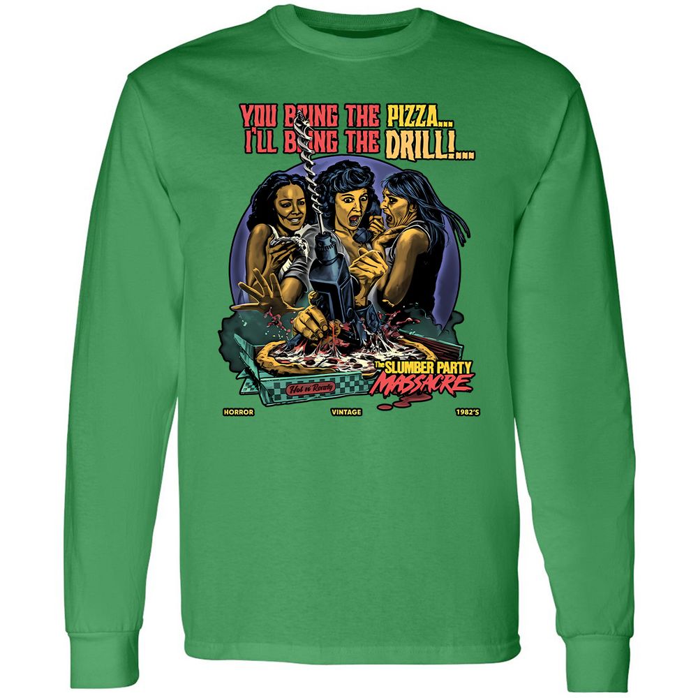 Long Sleeve T-Shirt - WVC5Q7X5 - Irish Green - 10