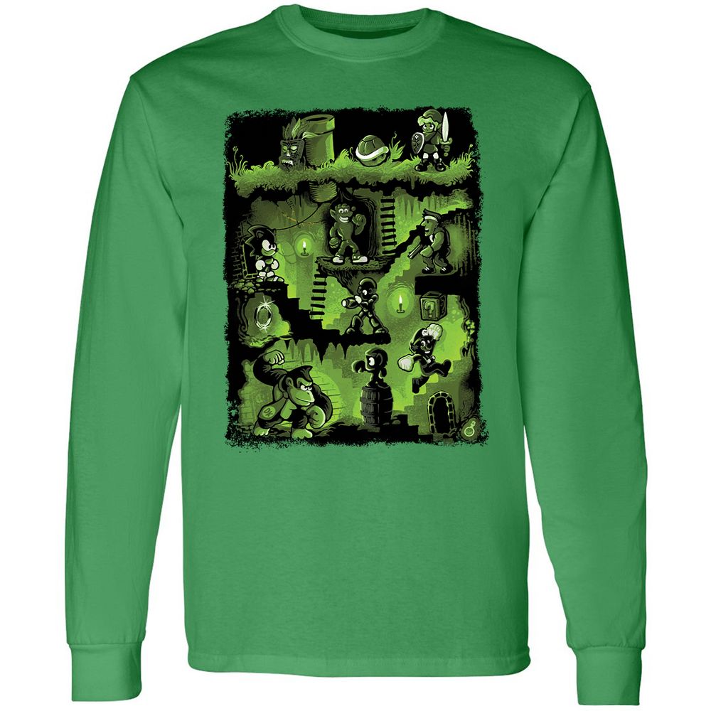 Long Sleeve T-Shirt - 2PY8ZN9R - Irish Green - 10