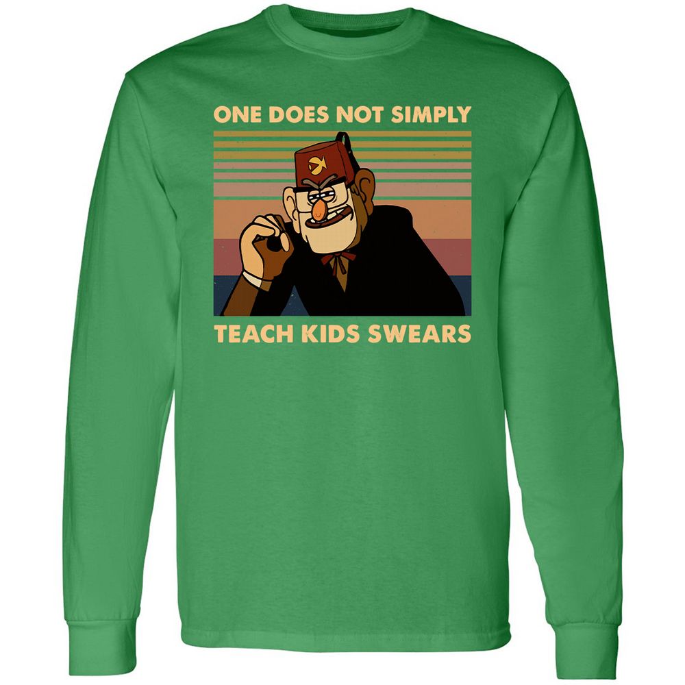 Long Sleeve T-Shirt - Q5MFWP4B - Irish Green - 10